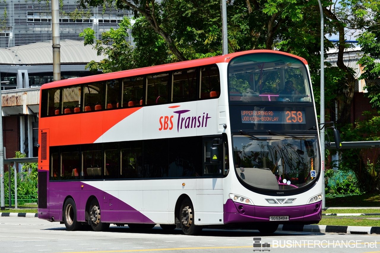 Volvo B9TL (SG5349A - 258)